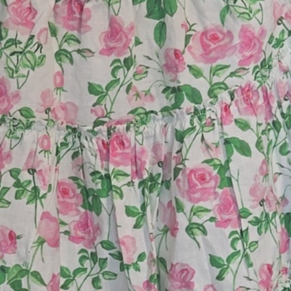 Hill House Paz Skirt Pink Roses XL - Picture 3 of 3